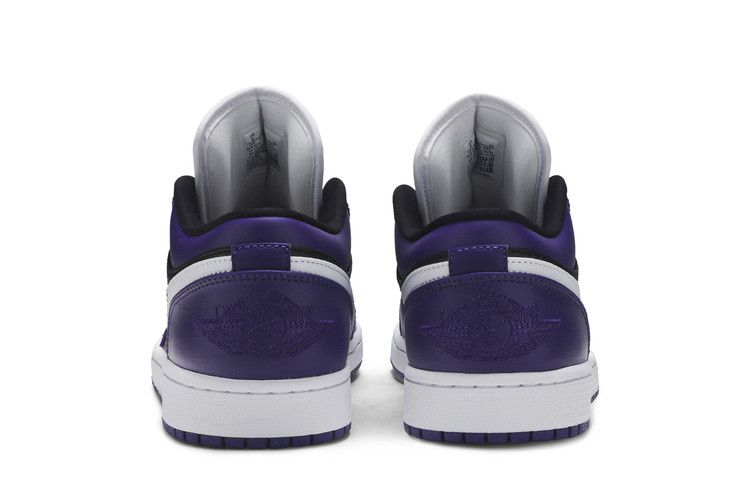 Air Jordan 1 Low Court Purple Black