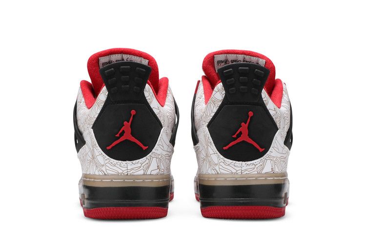 Air Jordan Fusion 4 White Laser