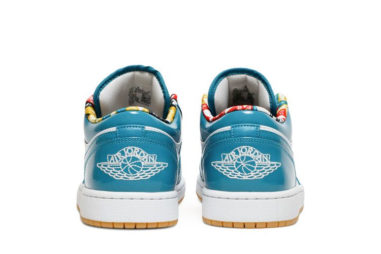 Air Jordan 1 Low SE Barcelona Cyber Teal