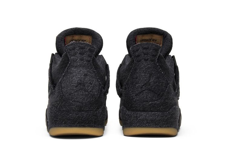 Air Jordan 4 Retro Levi's Black (Levi's Tag)