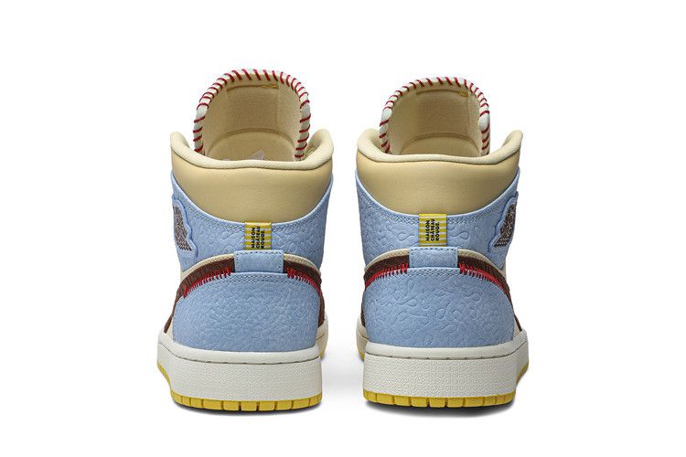 Air Jordan 1 Mid SE Fearless Maison Chateau Rouge