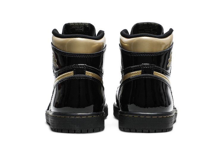 Air Jordan 1 Retro High Black Metallic Gold (2020)
