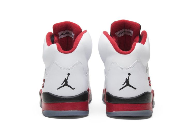 Air Jordan 5 Retro Fire Red Black Tongue (2013)