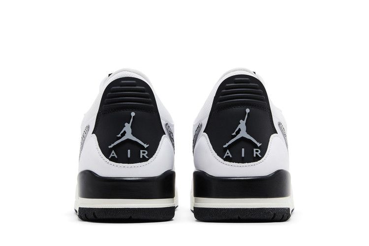 Air Jordan Legacy 312 Low White Black Elephant Swoosh
