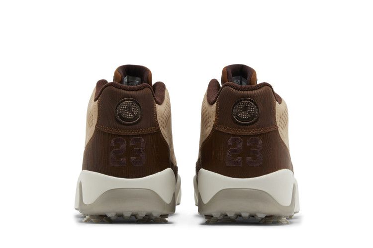 Air Jordan 9 Retro Low Golf Happy Life Wood Woodgrain