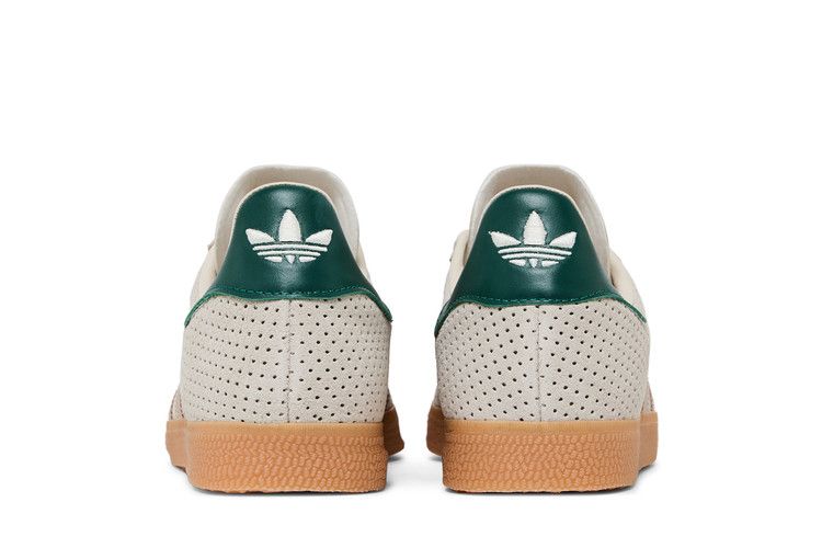 adidas Gazelle Aluminium Wonder Beige Collegiate Green