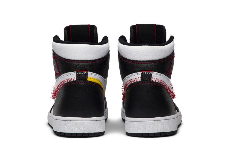 Air Jordan 1 Retro High Defiant White Black Gym Red