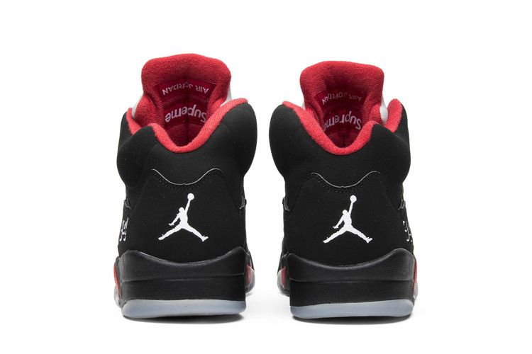 Air Jordan 5 Retro Supreme Black