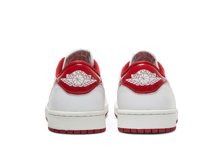 Air Jordan 1 Retro Low White Varsity Red