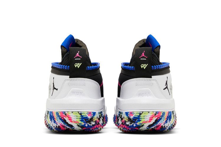 Air Jordan Why Not Zer0.6 White Light Liquid Lime Pink Blast Black