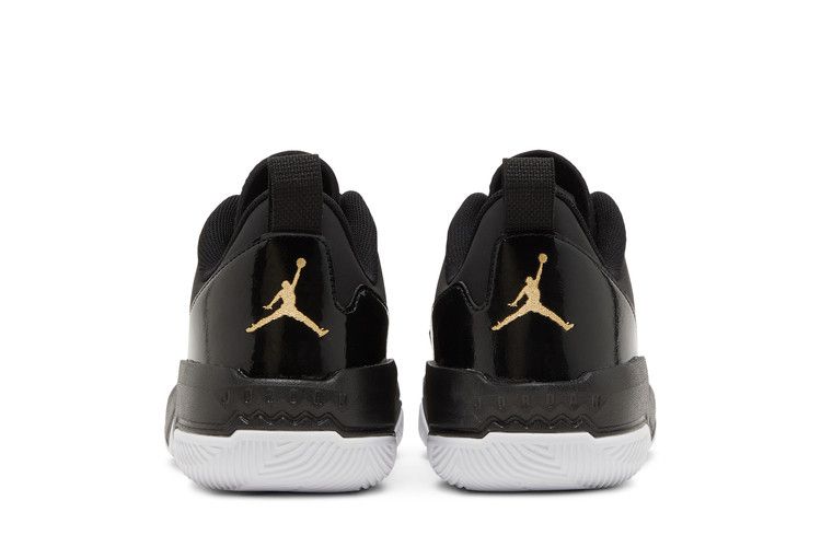 Air Jordan One Take 4 Black White Metallic Gold