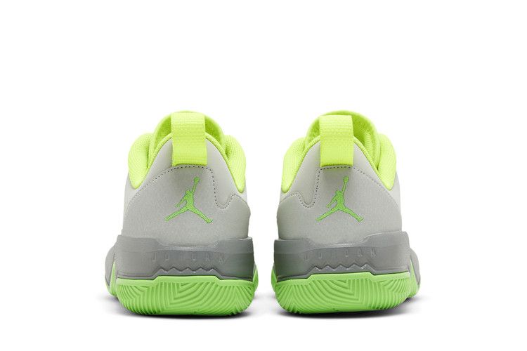 Air Jordan One Take 4 Light Silver Volt Particle Grey Green Strike