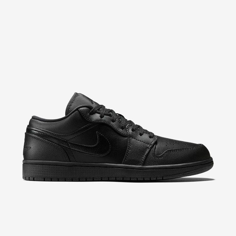 Air Jordan 1 Low Black Black Noir