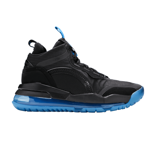 Air Jordan Aerospace 720 Black Blue Fury