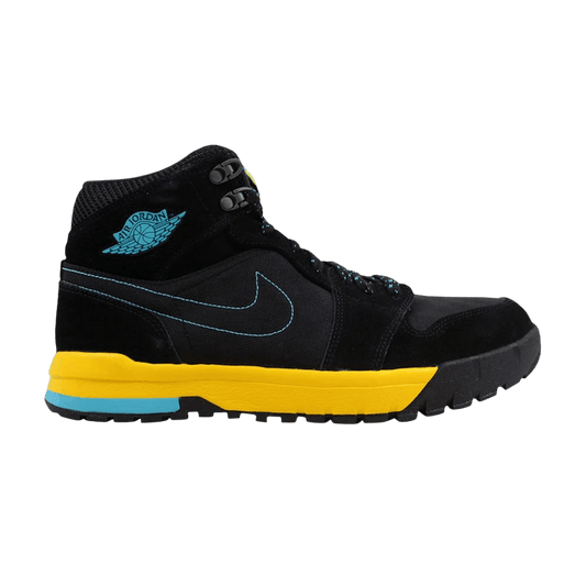Air Jordan 1 Trek Black Gamma Blue Varsity Maize