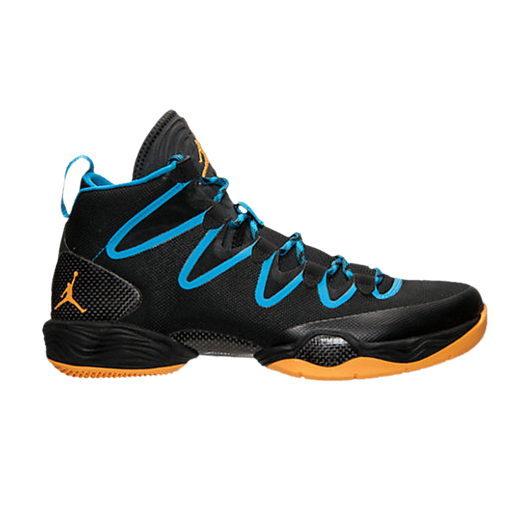 Air Jordan XX8 SE Black Atomic Mango Dark Powder Blue