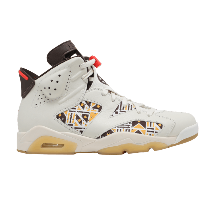 Air Jordan 6 Retro Quai 54 Sail Brown (2020)