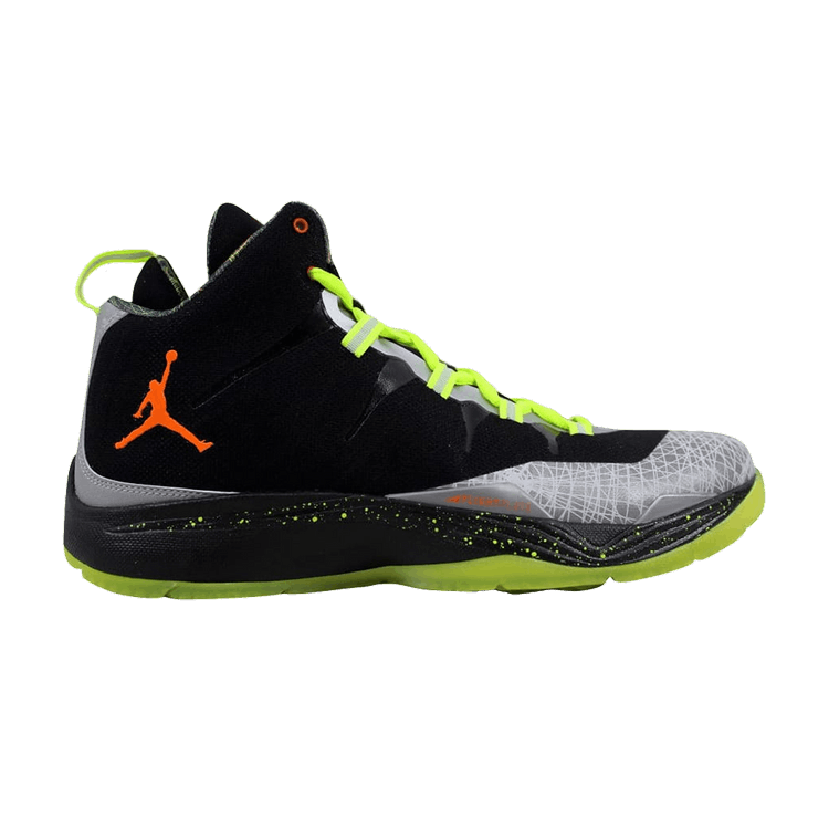 Air Jordan Super.Fly 2 Christmas Black Total Orange Reflective Silver