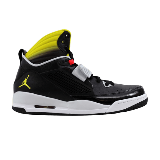 Air Jordan Flight 97 Black Vibrant Yellow Pure Platinum
