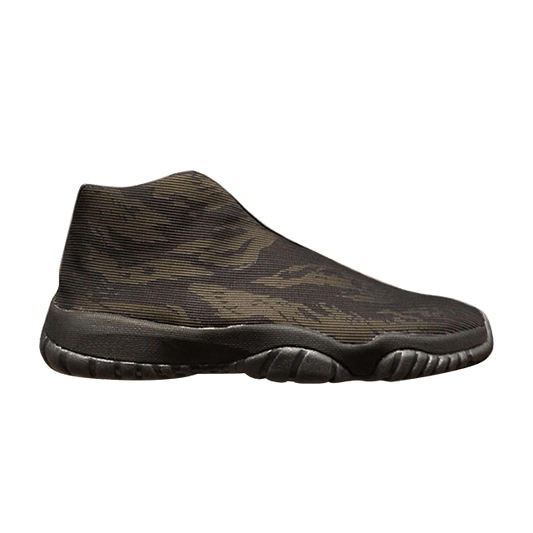 Air Jordan Future Black Metallic Gold Tiger Camo
