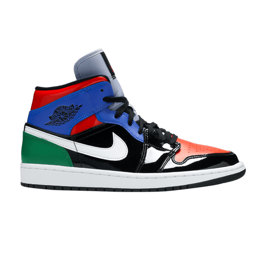 Air Jordan 1 Mid Multi Patent (Women's)