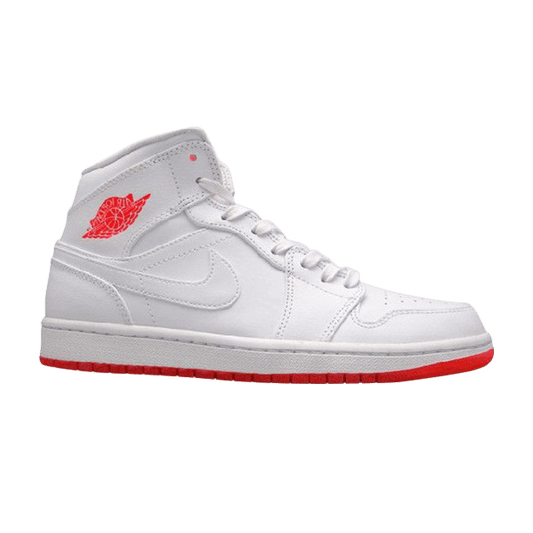 Air Jordan 1 Mid White Infrared 23