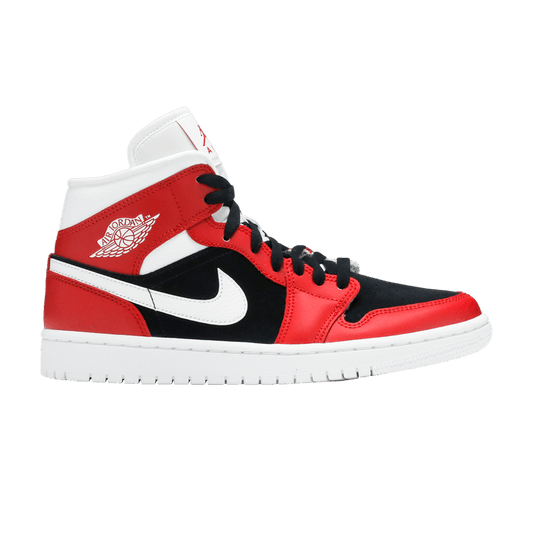 Air Jordan 1 Mid Gym Red Black (Women's)