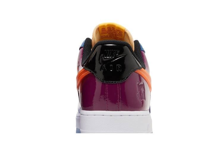Nike Air Force 1 Low SP Undefeated Multi-Patent Total Orange Sneakers