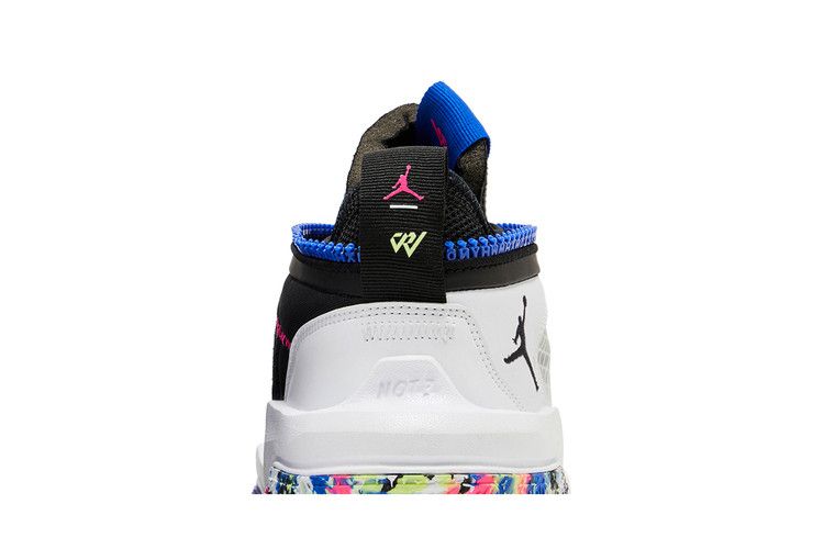 Air Jordan Why Not Zer0.6 White Light Liquid Lime Pink Blast Black