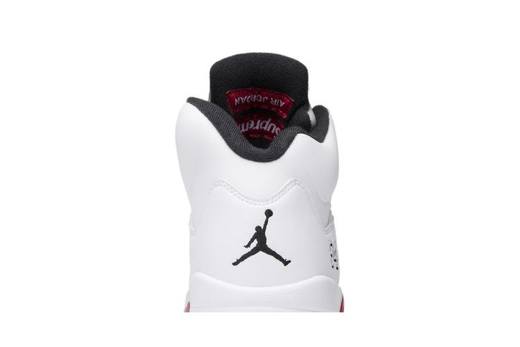 Air Jordan 5 Retro Supreme White