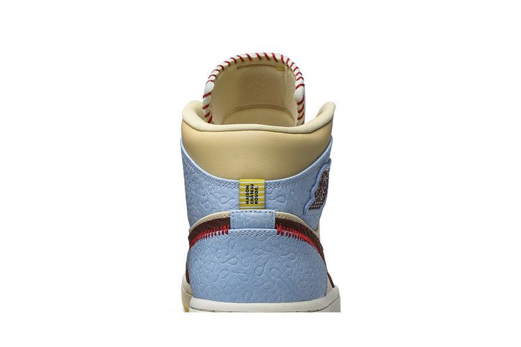 Air Jordan 1 Mid SE Fearless Maison Chateau Rouge