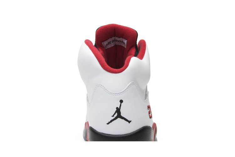 Air Jordan 5 Retro Fire Red Black Tongue (2013)