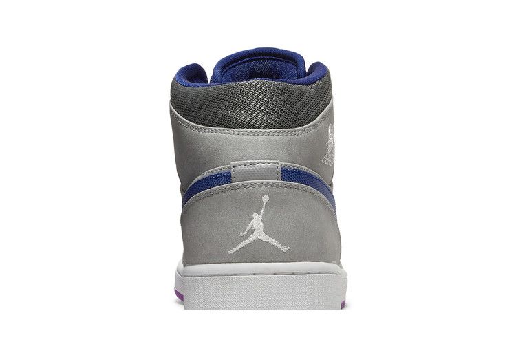 Air Jordan 1 Mid Matte Silver Laser Purple
