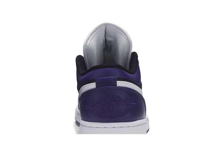 Air Jordan 1 Low Court Purple Black