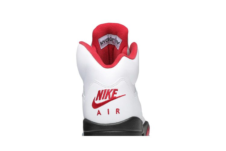 Air Jordan 5 Retro Fire Red Silver Tongue (2020)