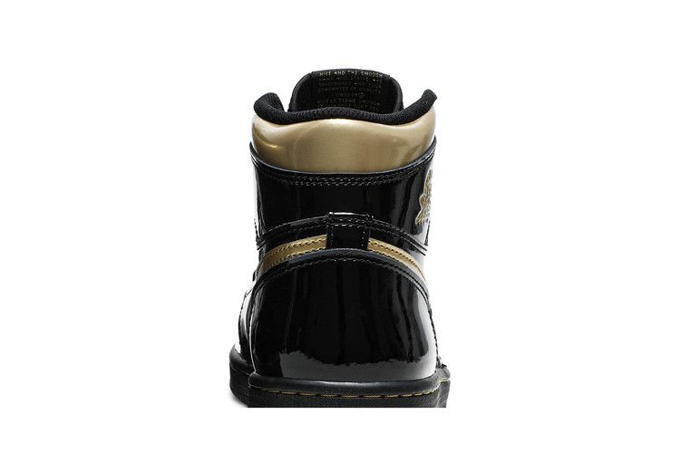Air Jordan 1 Retro High Black Metallic Gold (2020)