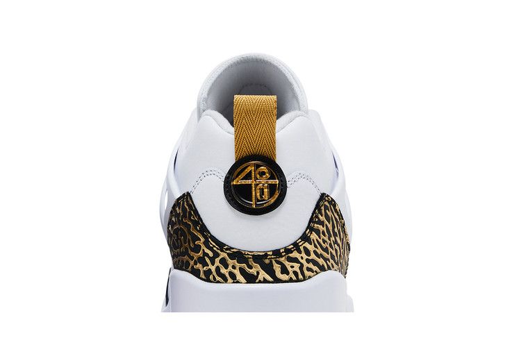 Air Jordan Spizike Low White Metallic Gold