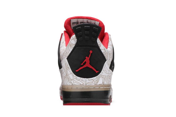 Air Jordan Fusion 4 White Laser