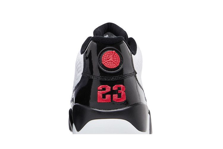 Air Jordan 9 Retro Low Golf White Black True Red