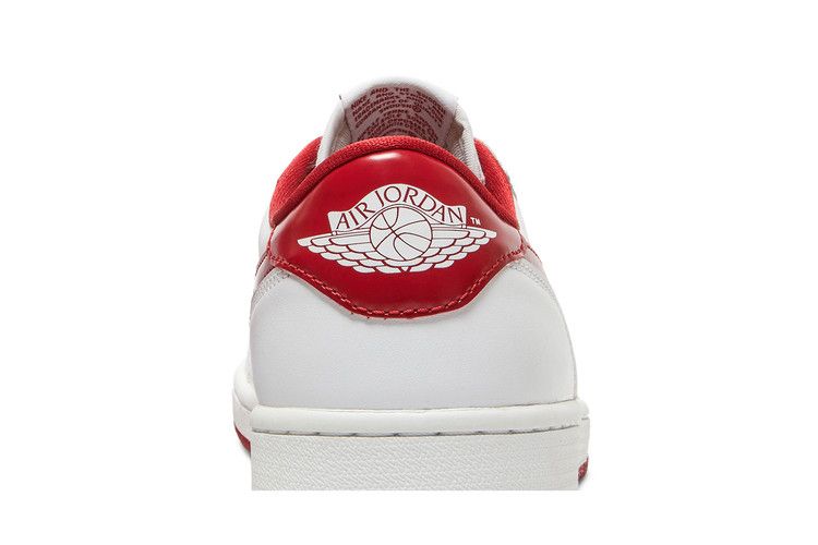 Air Jordan 1 Retro Low White Varsity Red