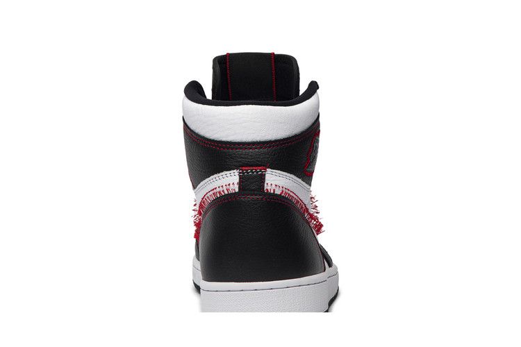 Air Jordan 1 Retro High Defiant White Black Gym Red