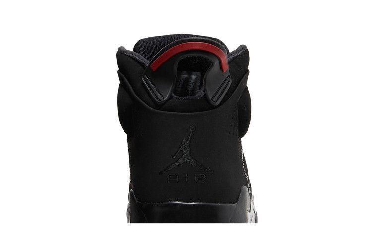 Air Jordan 6-17-23 Black White Red Contrast Stitching
