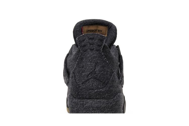 Air Jordan 4 Retro Levi's Black (Levi's Tag)