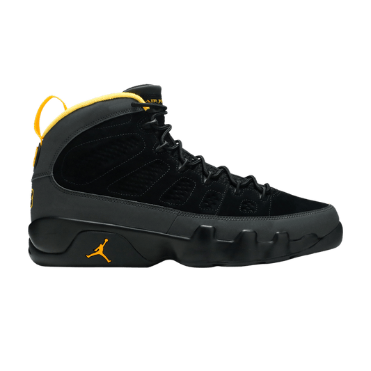 Air Jordan 9 Retro Dark Charcoal University Gold