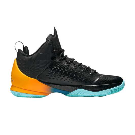 Air Jordan Melo M11 Black/Metallic Gold-Bright Ctrs-Lsr