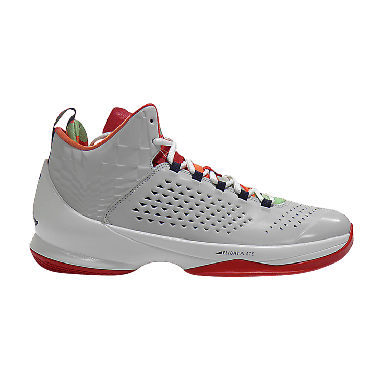 Air Jordan Melo M11 Grey Mist/Crt Prpl-Black-Lt Psn Gr