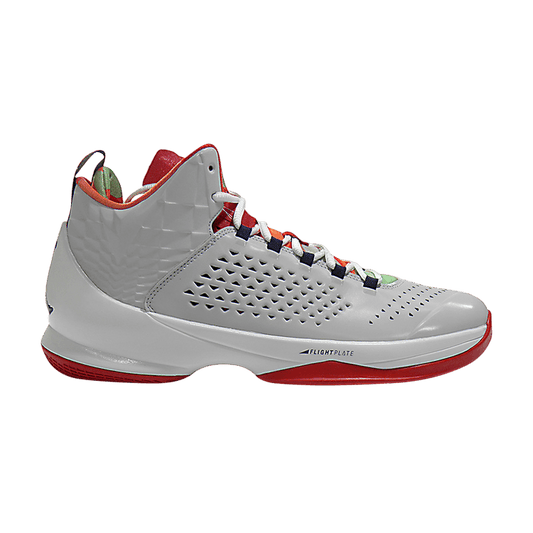 Air Jordan Melo M11 Grey Mist/Crt Prpl-Black-Lt Psn Gr