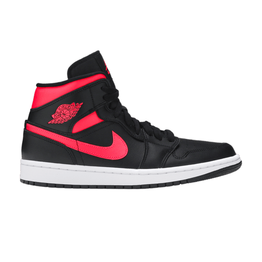 Air Jordan 1 Mid Black Siren Red (Women's)