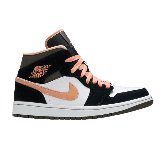 Air Jordan 1 Mid Peach Mocha (Women's)