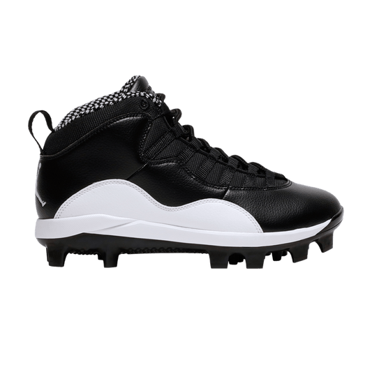 Air Jordan 10 Retro MCS Cleat Black White